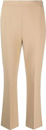 Max Mara kick-flare trousers - Neutrals