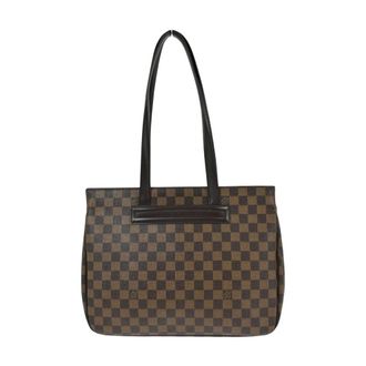 Louis Vuitton Pre-owned Tote Bags, female, Brown, Size: ONE SIZE Pre-owned Vintage Damier Ebene Canvas Tote Bag