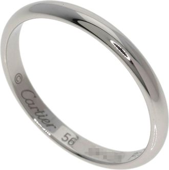 Cartier Platinum 950 Band Ring (Pre-Owned)