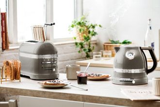 KitchenAid Kitchenaid 5kek1522ems Hervidor El&eacute;ctrico Gris Esta&ntilde;o 1.5l