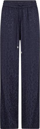 Mos Mosh Wijde broek - Dames - Wijde Broeken - Blauw - M - Broeken