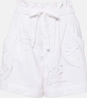 Isabel Marant Hidea broderie anglaise shorts