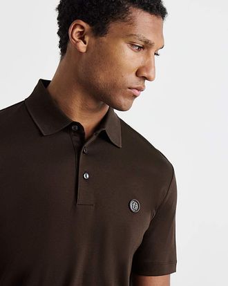 HUGO BOSS BB Polo - Dark Brown