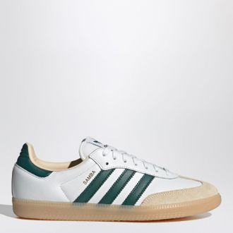 adidas Originals Samba OG white/green/beige sneaker
