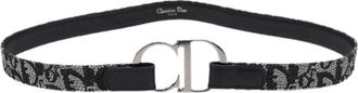 Dior Pre-owned Belts, female, Black, Size: ONE SIZE Pre-owned Vintage belt