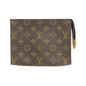 Louis Vuitton Pre-owned Clutches, unisex, Brown, Size: ONE SIZE Pre-owned Monogram Pouch