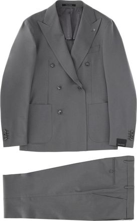 Tagliatore Virgin Wool Blend Tailored Suit