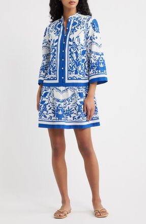 Cleobella Yu Altesse Print Minidress at Nordstrom, Size X-Small