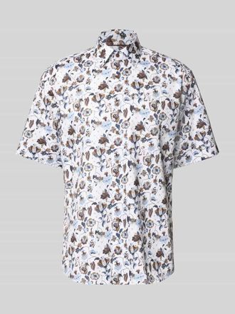 Eterna Comfort Fit Business-Hemd aus Baumwolle mit Kentkragen in Sand, Gr&ouml;&szlig;e 40