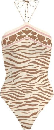MC2 Saint Barth One-piece - Dames - Badpakken - Beige - L - Badmode