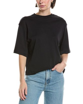 Vince Wide Sleeve Crop T-Shirt