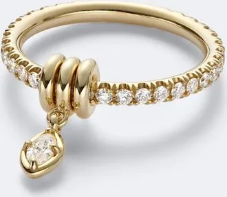 Spinelli Kilcollin Pia 18kt gold ring with diamonds