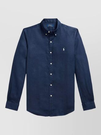 Polo Ralph Lauren linen slim-fit long-sleeve shirt
