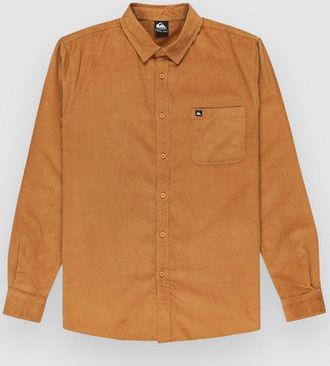 Quiksilver Smoke Trail Cord Hemd braun