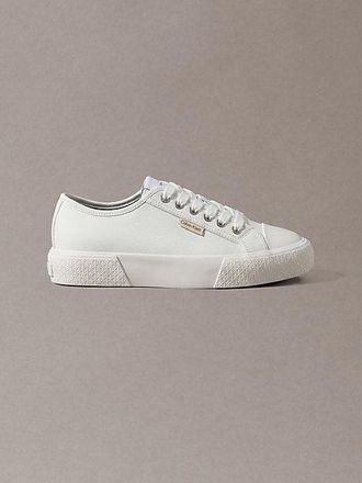 Calvin Klein CK Luna - Zapatillas con logo de piel