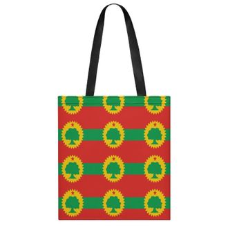 Generic Flag of The Oromo Liberation Front Womens Tote Casual Shopping Bag Lightweight Shoulder Bags Hobos Handbag for Work Travel Daily 35x40cm