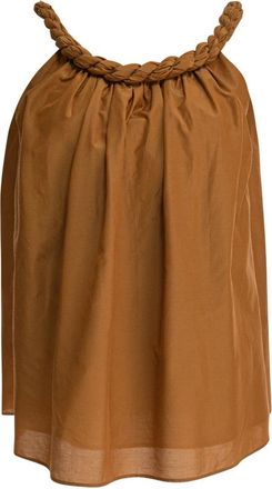 Loulou Studio Mujer, Camisetas, Marrón, Talla: XS