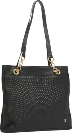 Bally Vintage Tote Bag Leather Leather Tote Bag Bag (Pre-Owned)