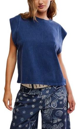 Free People Better Muscle Tee in Navy Academy at Nordstrom Rack, Size Medium