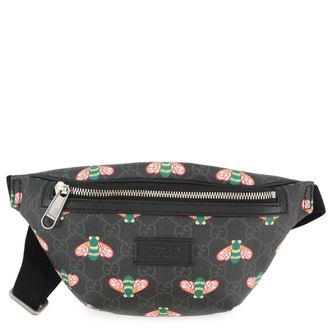 Gucci Black Gg Supreme Sling Bag (Pre-Owned)