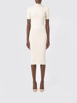 Elisabetta Franchi Ribbed Knit Sheath Dress