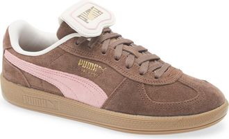 Puma Palermo Premium Sneaker in Flat Bronze/Poised Pink at Nordstrom, Size 6.5