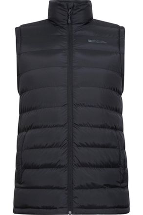 Mountain Warehouse Mens Seasons Faux Fur Lined Padded Vest