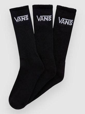 Vans Classic Crew 3 Pack Socks negro