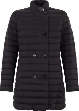 Moorer SC-Berry Quilted Jacket - Dames - Winterjassen - Zwart - L - Leer - Jassen