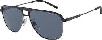 Arnette Mens AN3082-733-55-57 AN3082 57 733 55 Fashion Sunglasses - Black - One Size