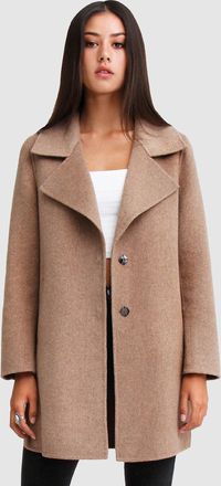 Belle & Bloom Ex-Boyfriend Wool Blend Oversized Jacket