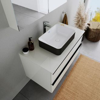 Duravit Mate Negro / Blanco