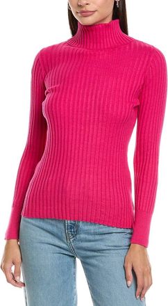 Tyler Böe Tyler Böe Rib Cashmere-Blend Turtleneck Top