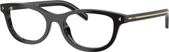 Prada Optical Frame - unisex - Brillen - Zwart - 52 MM - Accessoires