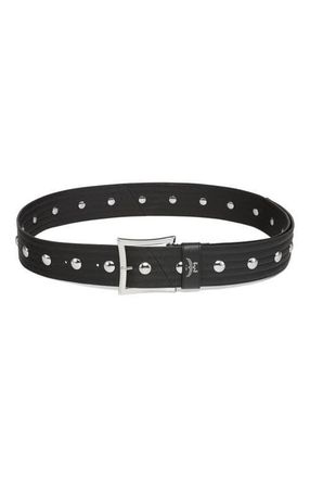 MCM Aren 2 Belt in Galactic Gala Leather in Black at Nordstrom