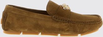 Versace Mocassino La Medusa Versace in camoscio