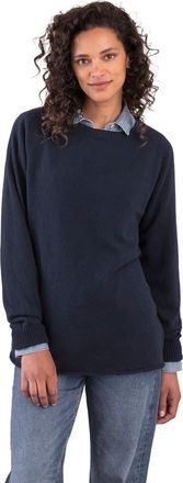 Celtic & Co. Geelong Slouch Crew Sweater in Dark Navy at Nordstrom, Size Large