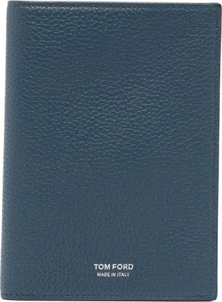 Tom Ford Portacarte in pelle - Blu