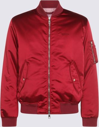 Gucci Red Ancora Casual Jacket