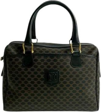 Celine Pre-owned Handbags, female, Brown, Size: ONE SIZE Pre-owned Plastic celine-bags