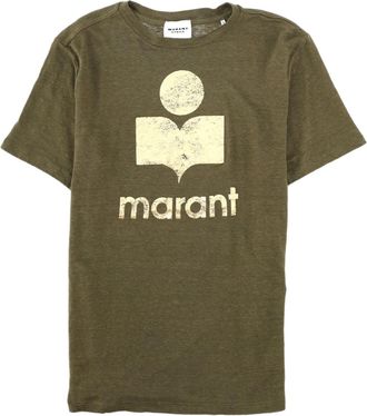 Isabel Marant Zewel Relaxed Fit Linen T-Shirt