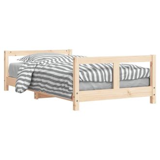 vidaXL Estructura De Cama Para Ni&ntilde;os Madera Maciza De Pino 80x160 Cm Vidaxl