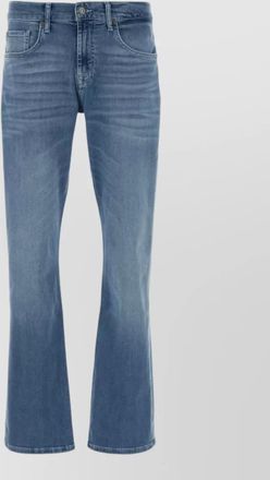 7 For All Mankind stretch denim bootcut jeans five pocket