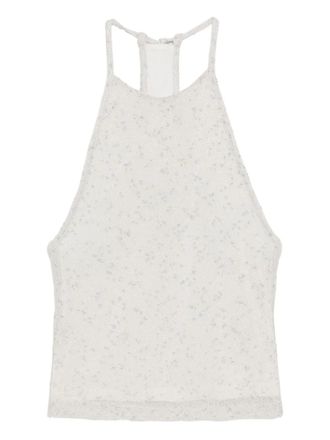 CHRISTOPHER ESBER Imber Metallic halter top - Neutrals