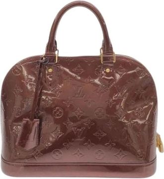 Louis Vuitton Borsa a mano vintage Louis Vuitton in pelle verniciata pre-owned - - Pre-owned - Donna - Marrone - ONE SIZE