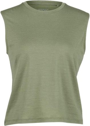 Stoic MerinoPure180 HaldenSt. Tank Merinoshirt f&uuml;r Damen | oliv