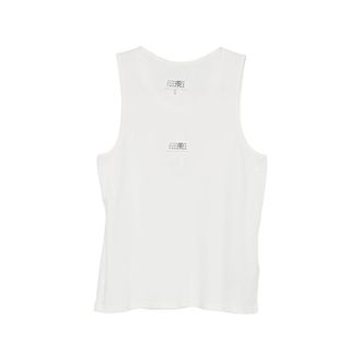 Maison Margiela Logo Tank Tops