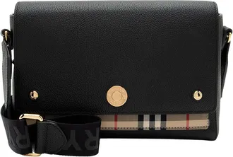 Burberry Vintage Check Note Bag (Authentic Pre-Loved)