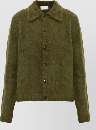 Dries Van Noten wool alpaca lightweight jacket