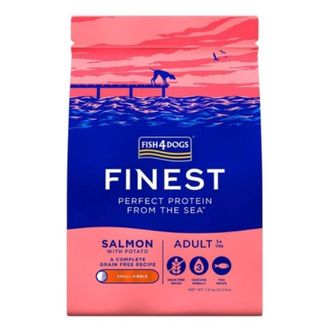OEM Alimento Seco Para Perros Fish4dogs Finest Salmon De 12 Kg